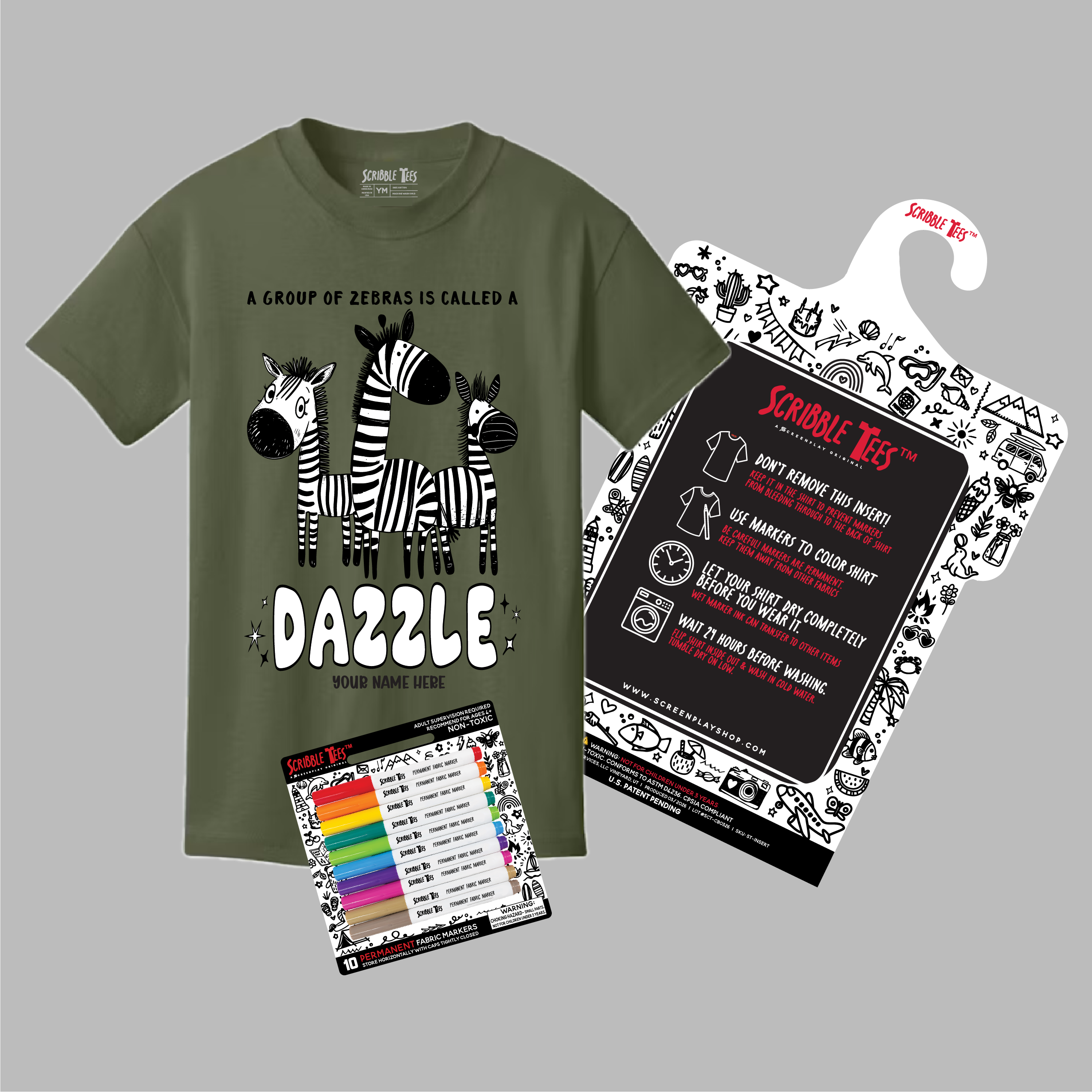 Dazzle Of Zebras